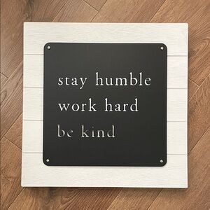 Hobby Lobby Black and White Motivational Wall Art